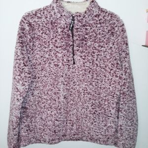 Snow Tipped Fleece Jacket W/half zipper